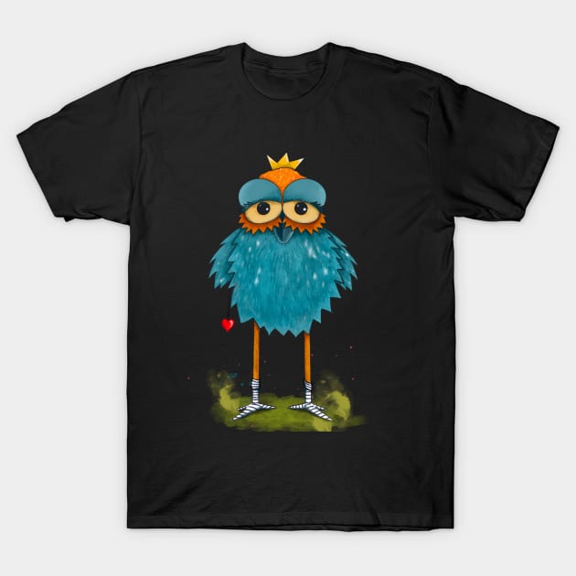 Blue Owl T-Shirt by IsabelSalvador